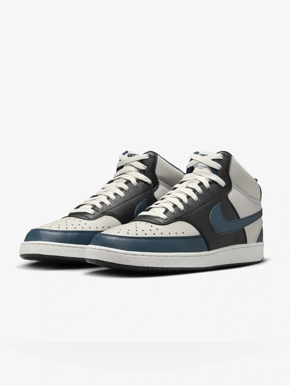 NEW Nike Court Vision Mid Next Nature Iron Ore Navy Men's 11.5 DN3577-004 Sneake